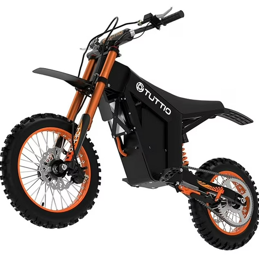 TUTTIO Soleil01 Electric Dirt Bike for Adults 200N.m High Torque 2000W Motor 48V 21Ah Battery Top Speed 37Mph All-terrain Electric Bicycles
