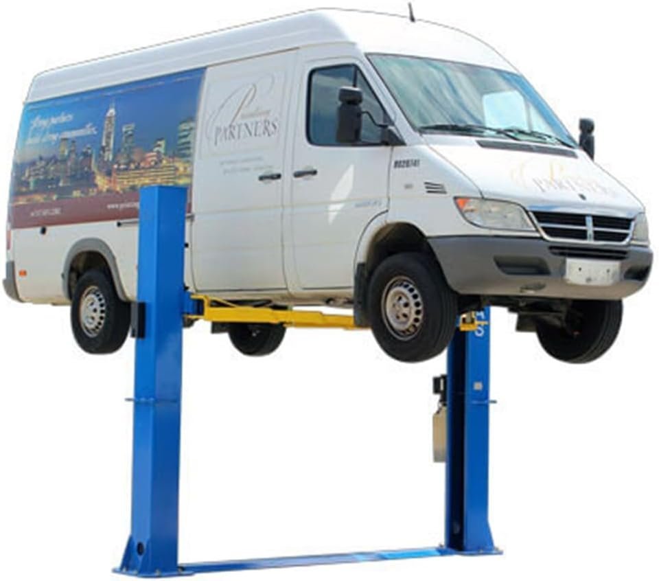 Atlas Automotive Equipment Atlas Equipment BP10000X Commercial Grade Baseplate 10 000 Lb. Capacity 2-Post Lift
