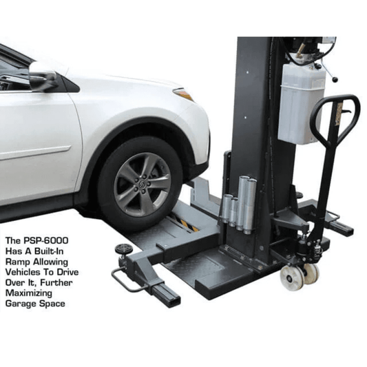 Atlas Single-Post Lift 6000 Lb – Capacity Portable – ATEXH-PSP-6000-FPD