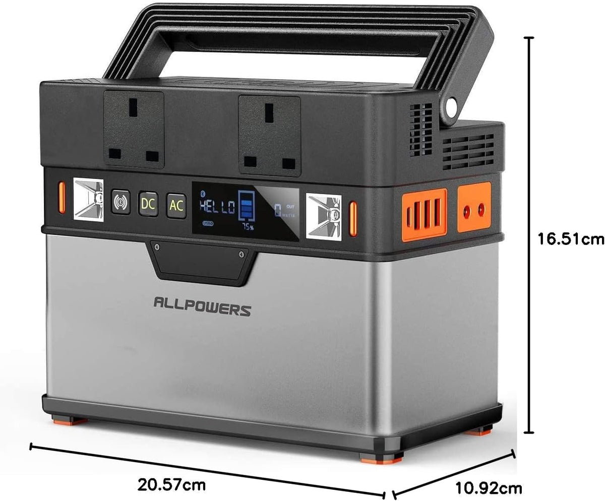 P300 Portable Generator, 256Wh 300W Portable Power Station
