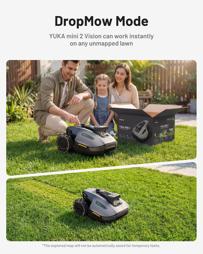 YUKA Mini 2 500 Robot Lawn Mower without Boundary