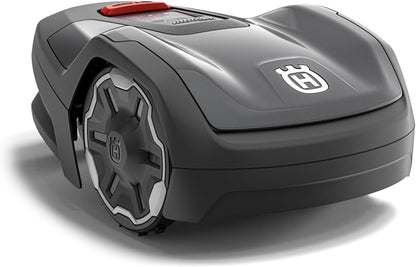 Robotic Lawnmower Automower Aspire R4 for Areas up to 400 M² I Robotic Lawnmower with Battery, Controlled via Connect App (Incl. Voice Control, Wi-Fi, Bluetooth) with Installation Kit