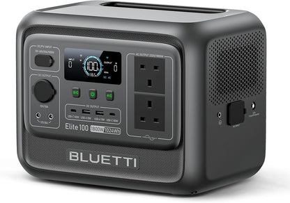 Elite 100 V2 Portable Power Station 1800W 1024Wh for Camping Outage