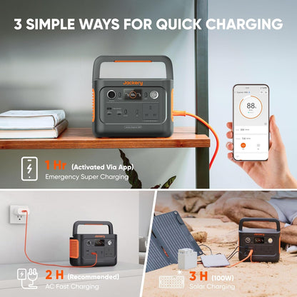 Explorer 240 V2 Portable Power Station, 7.7Lbs Power on the Go