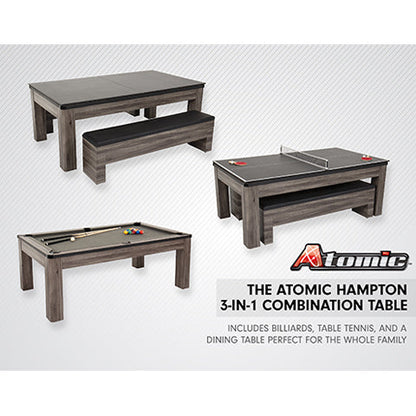 Atomic Hampton 7-ft 3-in-1 Combination Table