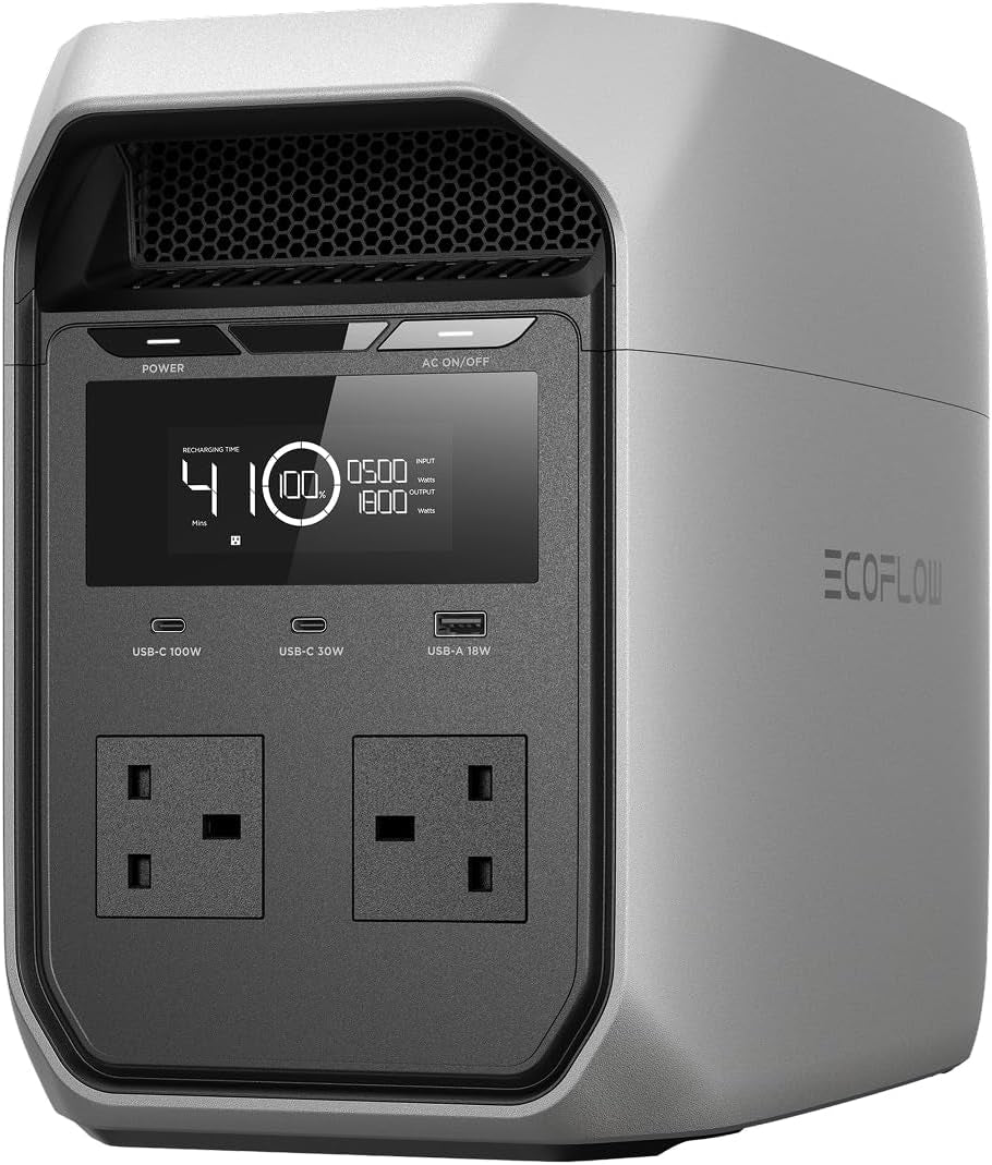 DELTA 3 Classic Portable Power Station, 1024Wh Lifepo4 Battery