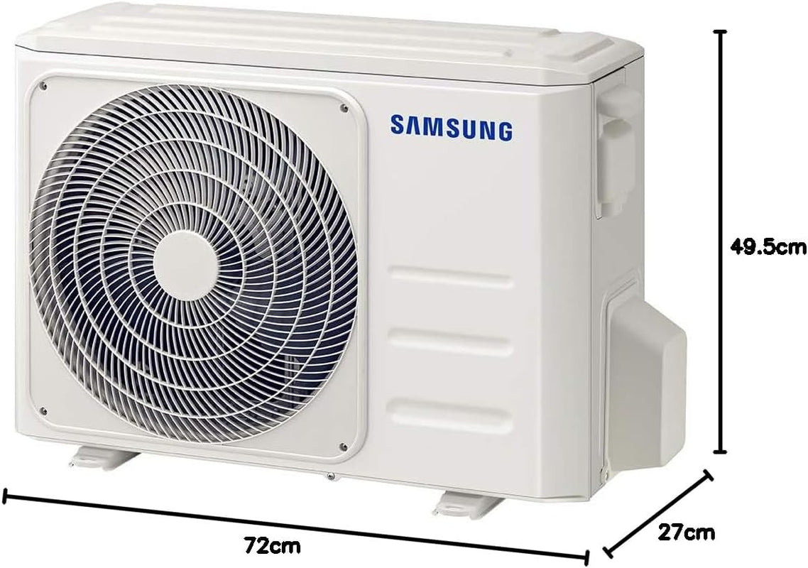 AR30 Malibu, Heat Pump Monosplit Air Conditioner, 12000 BTU, GAS R32, AR12TXHQBWKNEU+AR12TXHQBWKXEU, [Energy Efficiency Class A++/A]