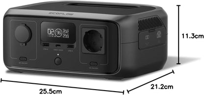 Portable Power Station RIVER 3, 245Wh LFP Battery