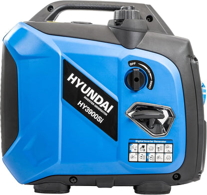 3.3Kw / 3300W Petrol Inverter Generator, 3.0Kw Continuous, Recoil Start, Pure Sine Wave, 16A Industrial Socket Low Noise Power for Caravans & Motorhomes