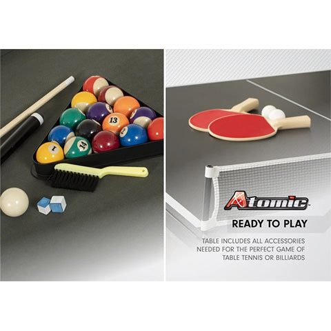 Atomic Hampton 7-ft 3-in-1 Combination Table