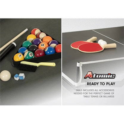 Atomic Hampton 7-ft 3-in-1 Combination Table