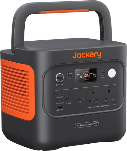Explorer 2000 V2, 2042Wh 2200W(4400W Surge) Portable Power Station