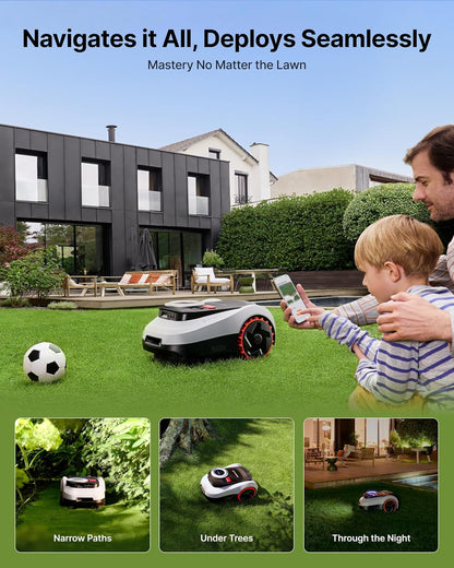 Segway  I220 Lidar Robotic Lawn Mower without Boundary, Rec. 2000 ㎡