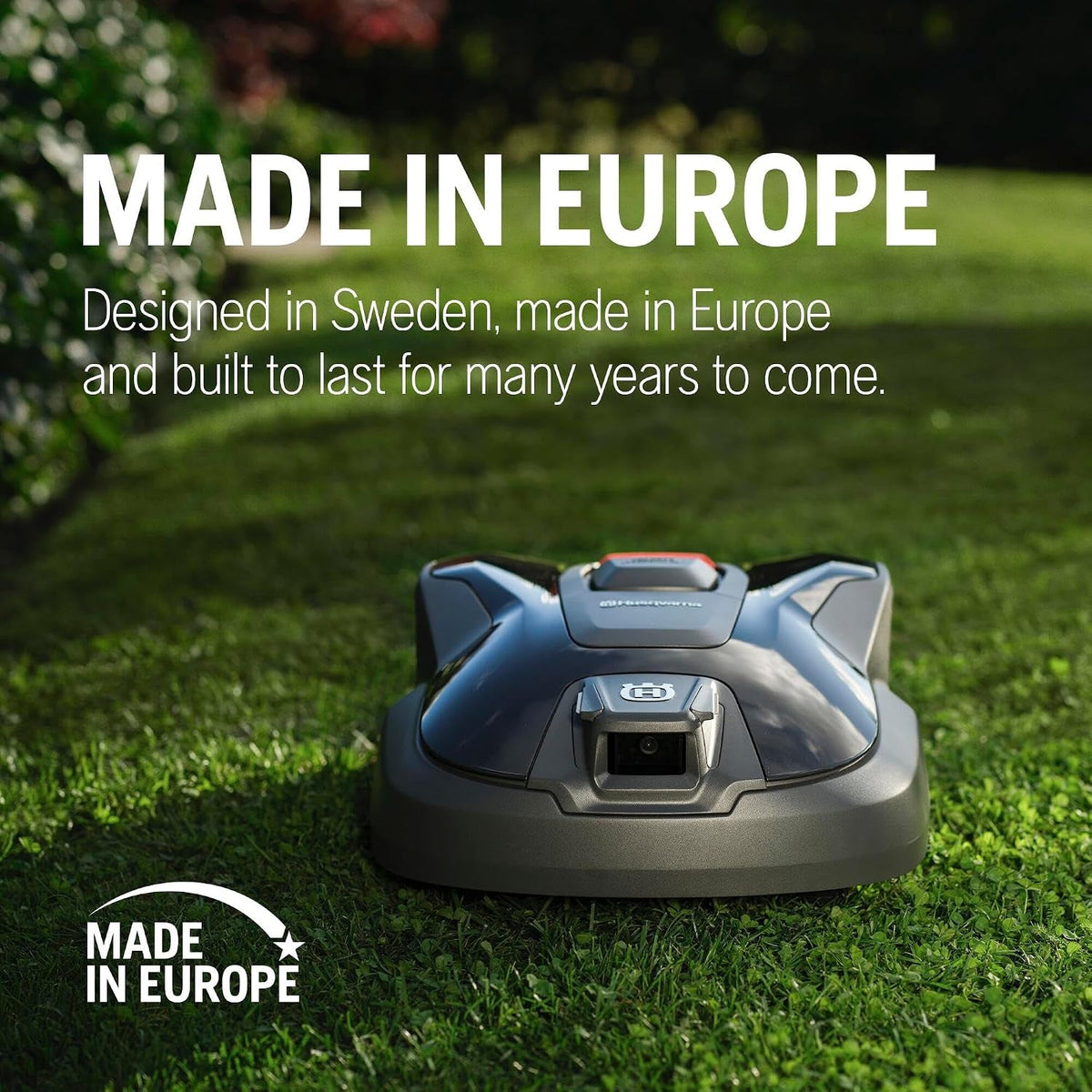 Automower® Aspire R6V – Wire-Free Robotic Lawn Mower, AI Vision Object Detection, GPS Navigation, Wi-Fi App Control, Systematic Mowing Patterns, Virtual Zones, up to 600 M2