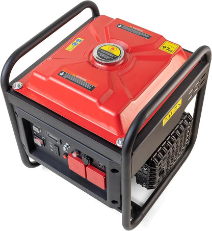 3500W Petrol Inverter Generator 230V 4-Stroke Pure Sine Wave for Camping