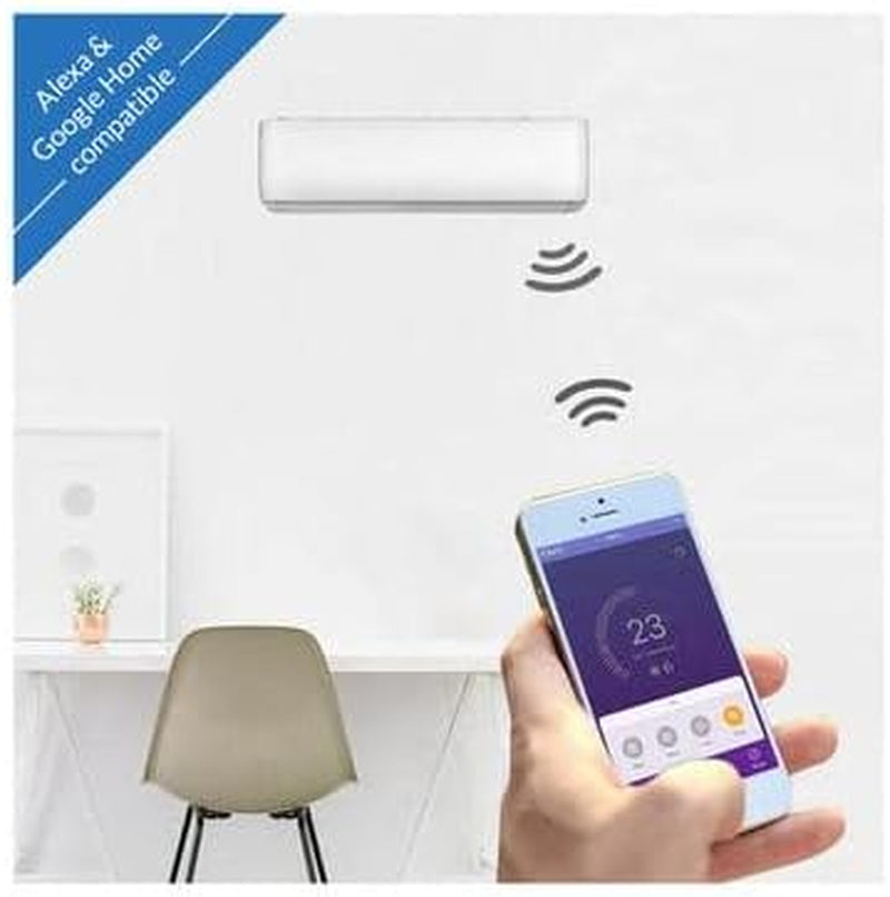 9000 BTU Wifi Smart A++ Inverter Wall Split Air Conditioner with 4.5 Meters Pipe Kit with 5 Years Warranty
