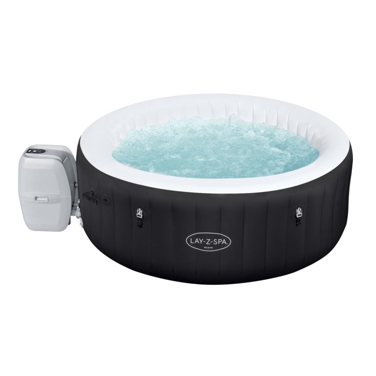 Lay-Z-Spa Miami Round Hot Tub, 2-4 Person