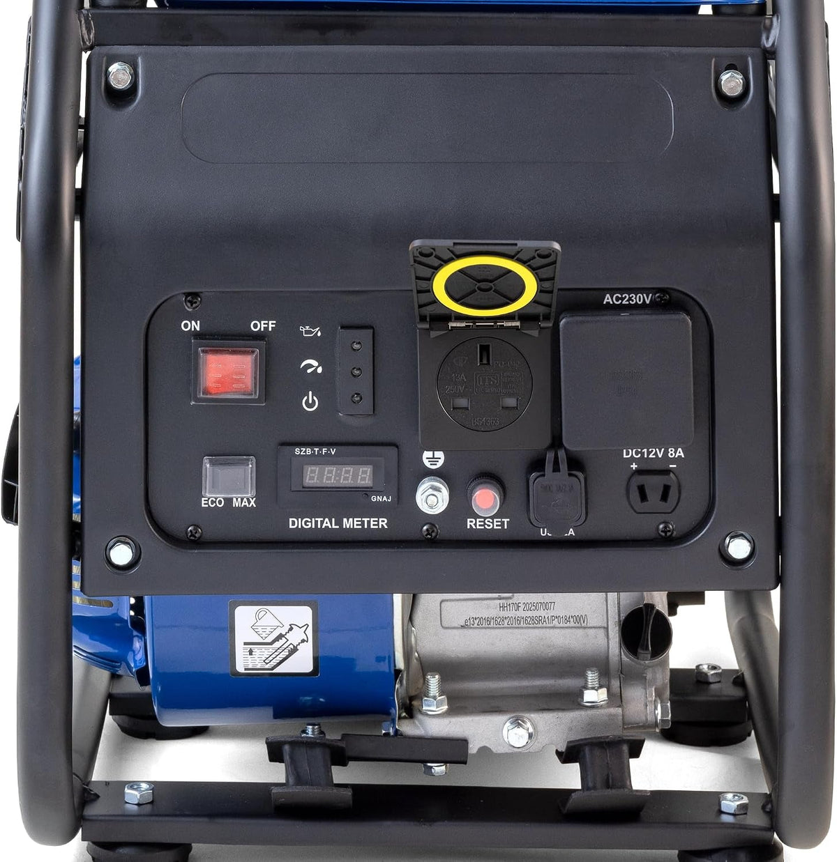 3500W 4-Stroke Petrol Inverter Generator 230V Pure Sine Wave – Portable Power for Camping, Rvs, Home Backup & Jobsites
