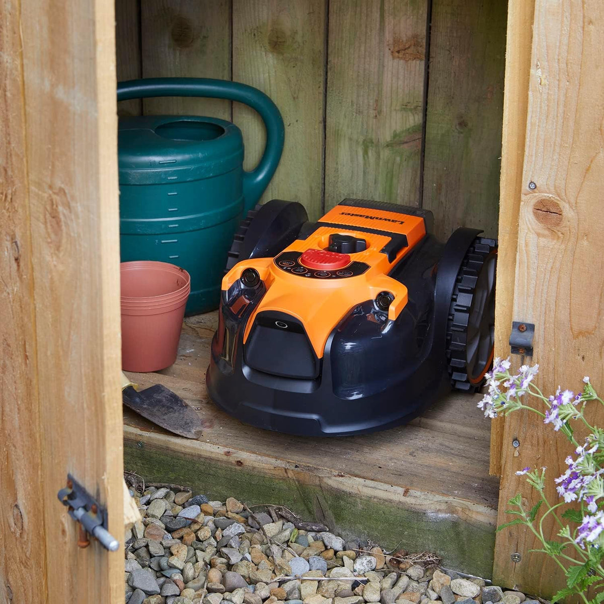Ocumow 16 Vision Robot Lawnmower, 2 Batteries & Charger, 300M2