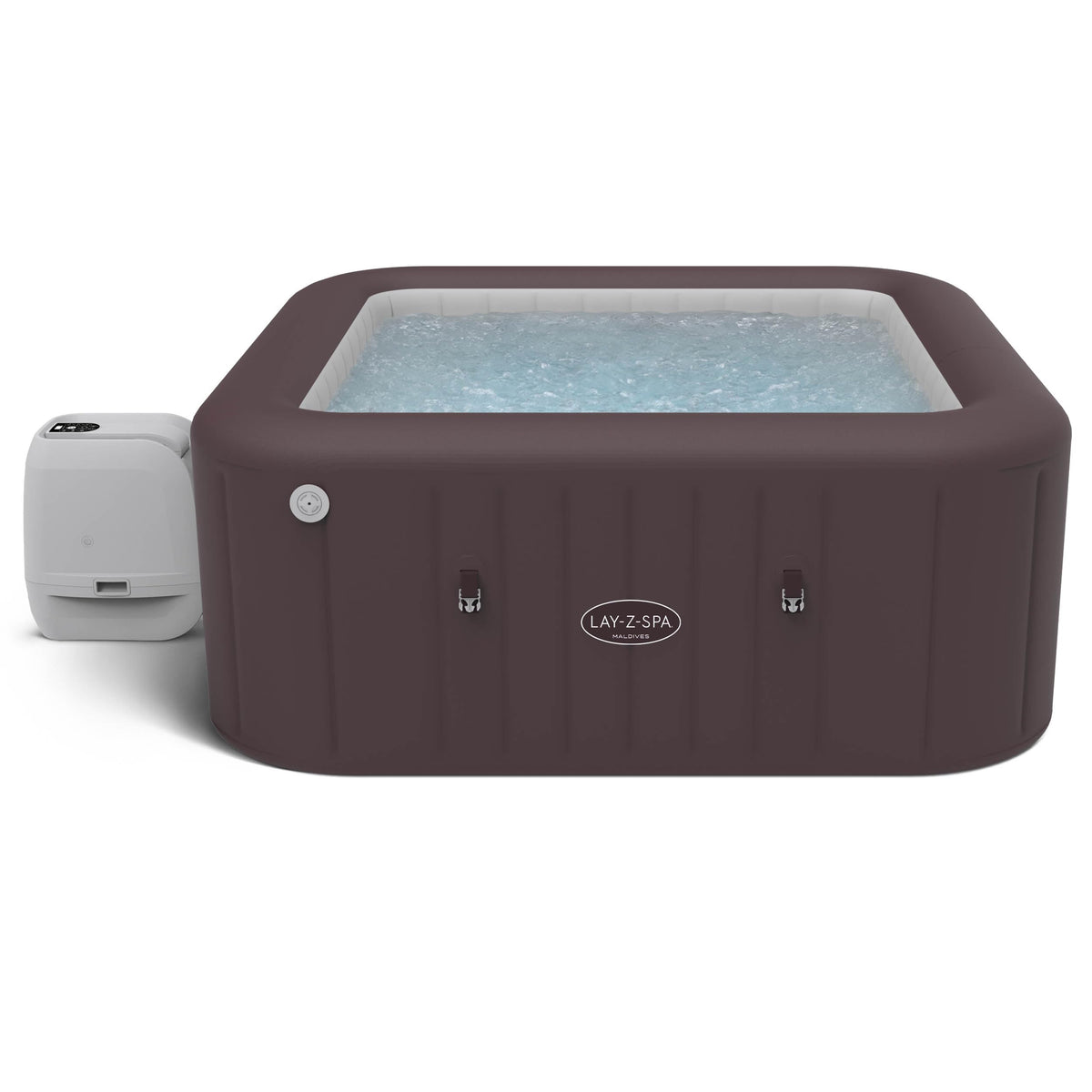 Lay-Z-Spa Maldives Square Hot Tub, 5-7 Person, Wifi App Control