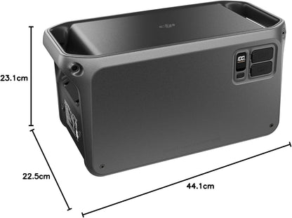 DJI Power Expansion Battery 2000, 2048Wh High-Capacity Expansion Battery for DJI Power 1000/1000 V2 / 2000, Extra Expandable Battery for Portable Generator, Home Backup, Camping, Rvs, Emergency