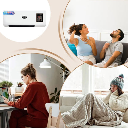 Ductless Air Conditioner, Split Function with Remote Control | Muffler for Motorhome and Small Room