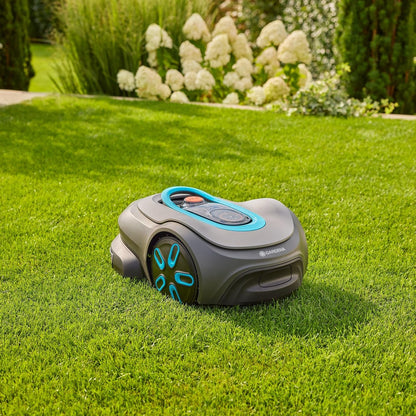 Smart SILENO Max 800 M² Robotic Lawnmower, for Lawns up to 800 M², LONA Intelligence, Trim-To-Edge, Duoconnect, Quiet Operation, Intelligent Mower with App Control, UK Plug (19901-28)
