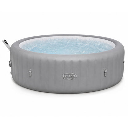 Lay-Z-Spa Grenada Round Hot Tub, 6-8 Person, Wifi App Control