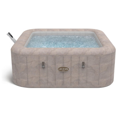 Lay-Z-Spa Rome Square Hot Tub, 4-6 Person, Wifi App Control