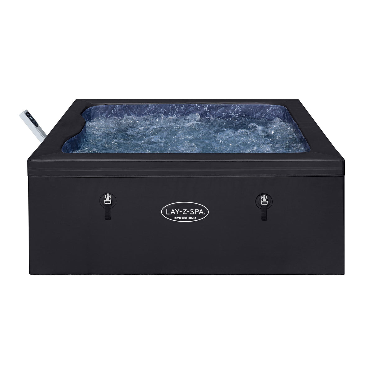 Lay-Z-Spa Stockholm Square Hot Tub, 4-6 Person, Wifi App Control