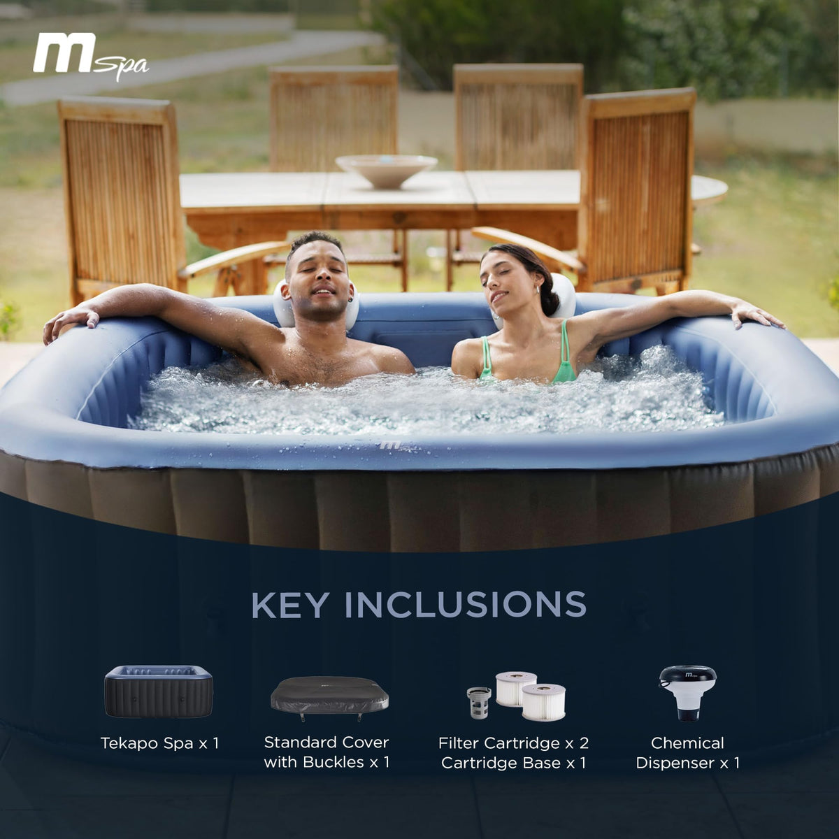 TEKAPO 6 Seater Inflatable Spa MSpa