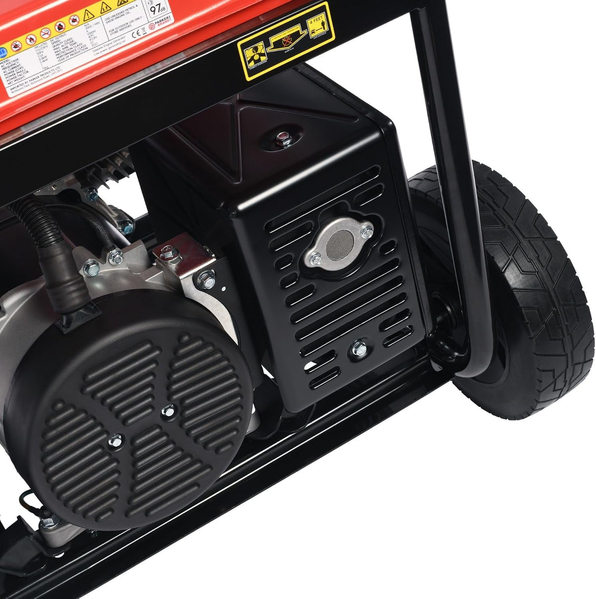 8.125 Kva Portable Petrol Generator with Electric Start – High-Power Generator