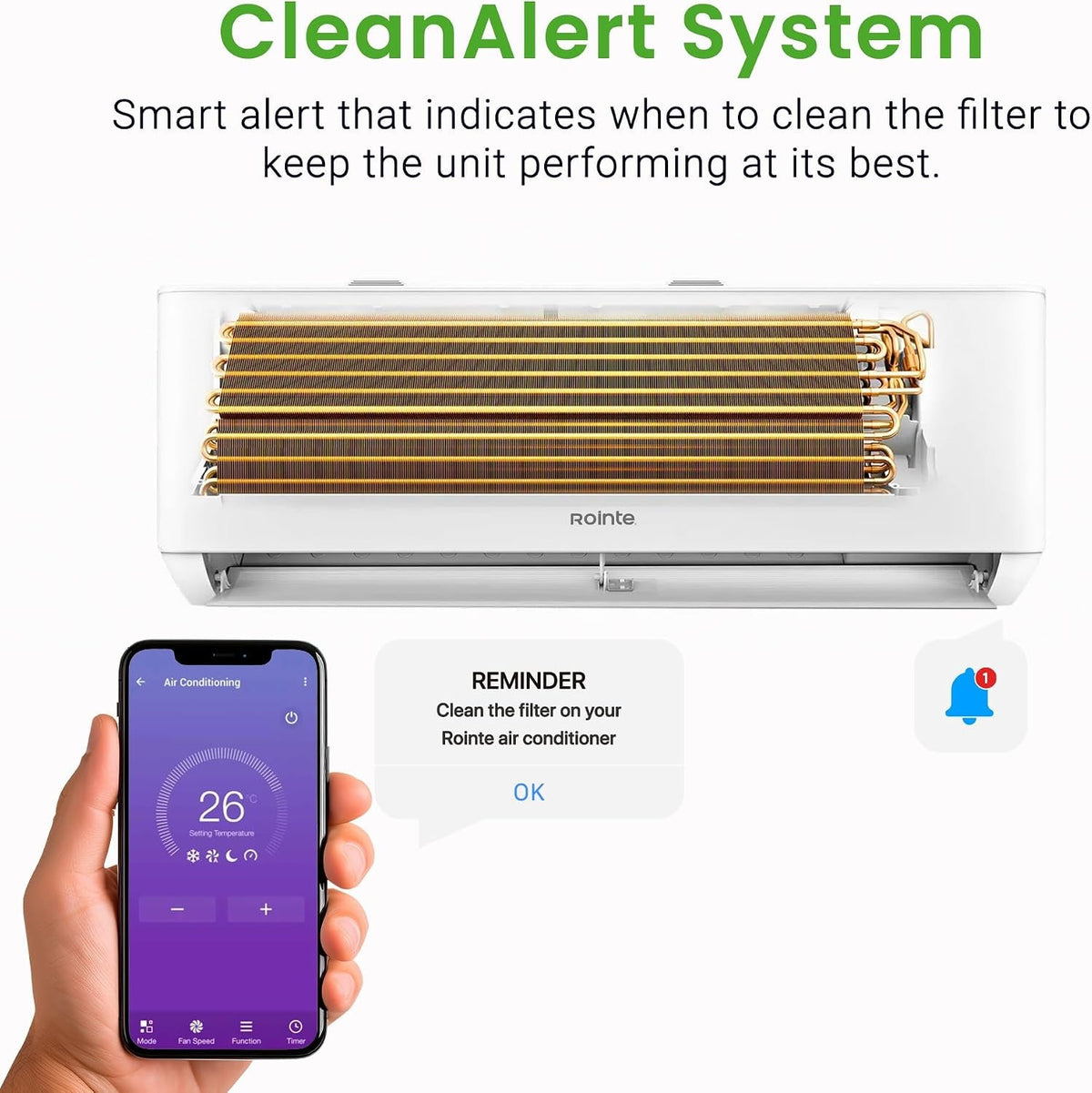 RX20 Split Air Conditioner A+++ 6000 Frigories, Cooling and Heating, 24000 BTU, Wifi, Heat Pump, A+++/A++ Class, Dehumidifier, R32 Refrigerant [Energy Efficiency Class A+++]