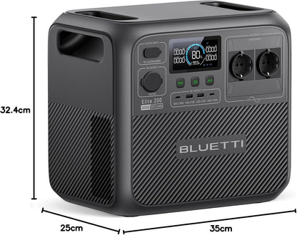 Elite 200 V2 Portable Power Station,2073.6Wh LFP Battery Backup