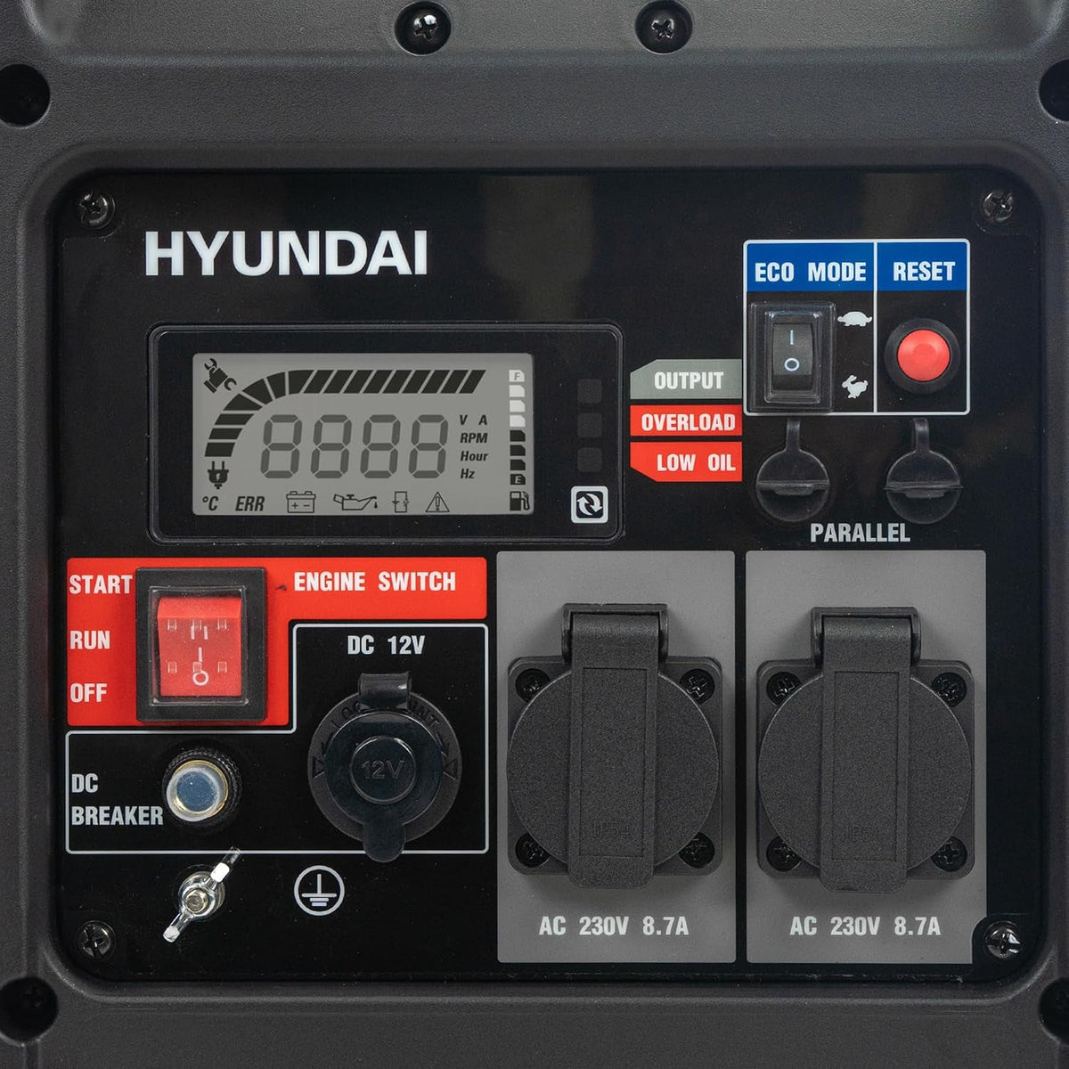 2200W / 2.2Kw Petrol Inverter Generator, Electric Start, Pure Sine Wave Output, Lightweight, Quiet Running with 3 Year Warranty, Multi-Color