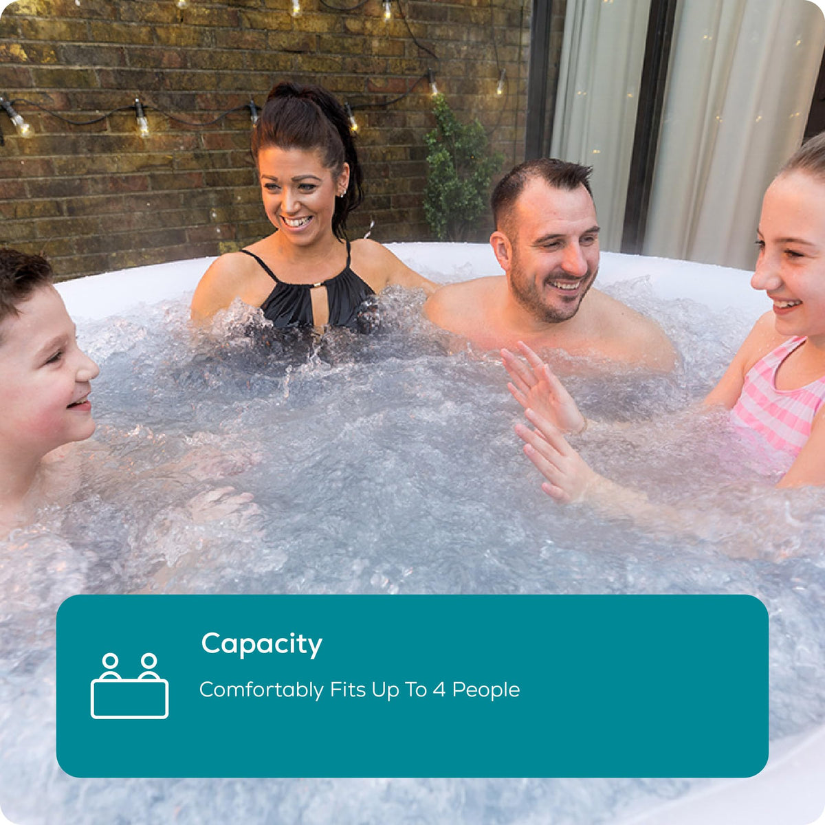 Lay-Z-Spa Miami Round Hot Tub, 2-4 Person