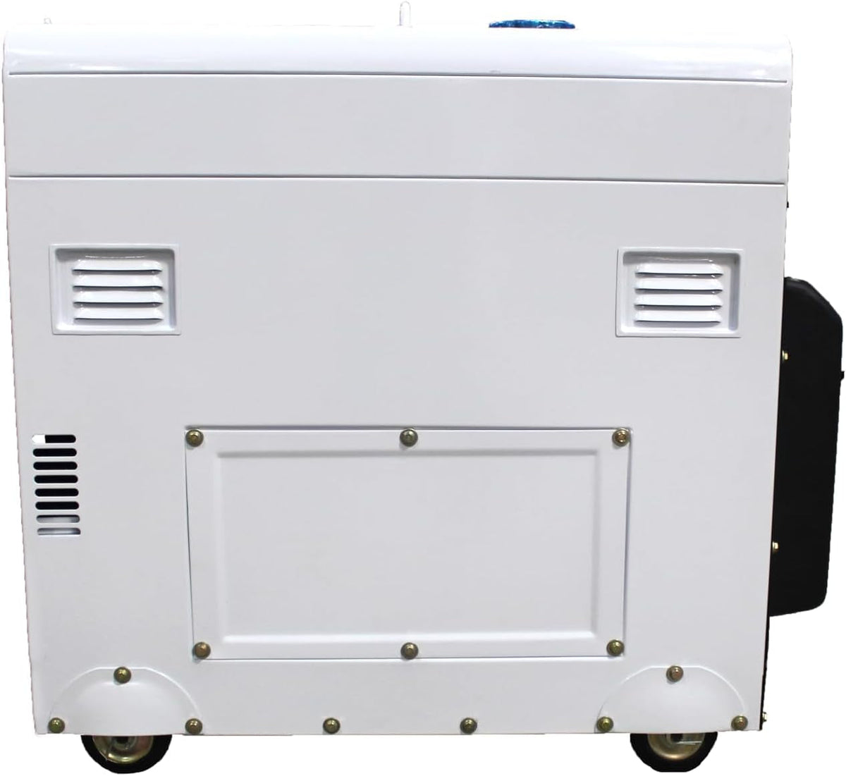 7.5Kva / 5.8Kw Diesel Generator, 230V & 400V Max Power, Electric Start, Long Runtime, White, Portable Backup Power Generator