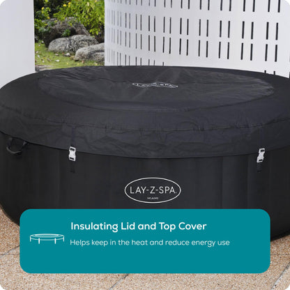 Lay-Z-Spa Miami Round Hot Tub, 2-4 Person