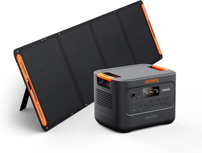 3000 V2, 3Kwh Lifepo4 Portable Power Station with 200W Solar Panel