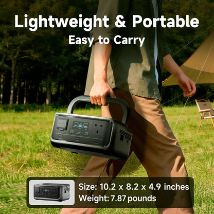 P300 Portable Generator, 256Wh 300W Portable Power Station