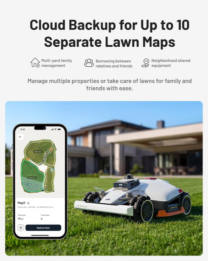 LUBA 3 AWD 1500 Robotic Lawnmower