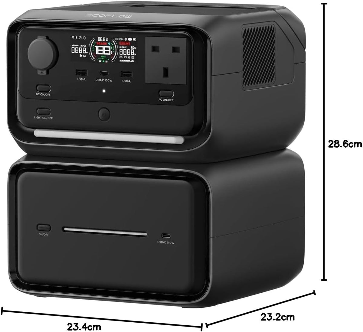 RIVER 3 Max plus Portable Power Station, 858Wh LFP Battery