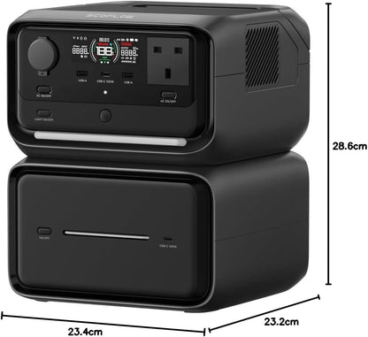 RIVER 3 Max plus Portable Power Station, 858Wh LFP Battery