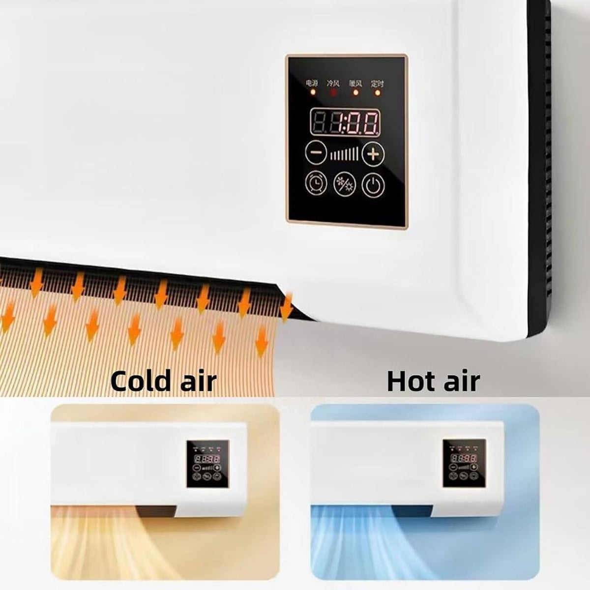 Climafy Air Conditioner Split Max, Climafy Pro Air Conditioner, 2025 New Climafy Split Max, Climify Portable Air Conditioner, Cooling & Heating, for Household, Office (Type A)