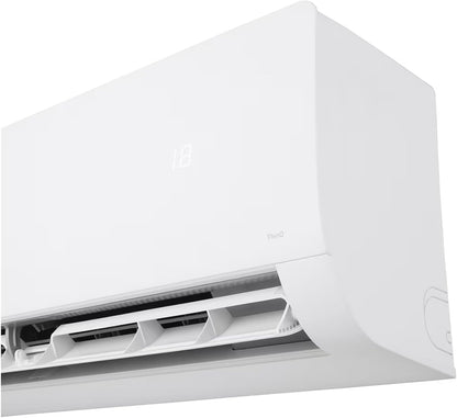 Mono Split Air Conditioner Libero WZ (WZ12AWN.SNU1 + WZ12AWU.SUU1), 12000 Btu, Air Conditioner with R32 Heat Pump, Integrated Wifi, A++/A+, Matte White