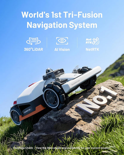 LUBA 3 AWD 1500 Robotic Lawnmower