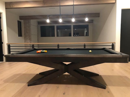 Plank & Hide Felix 8' Slate Pool Table