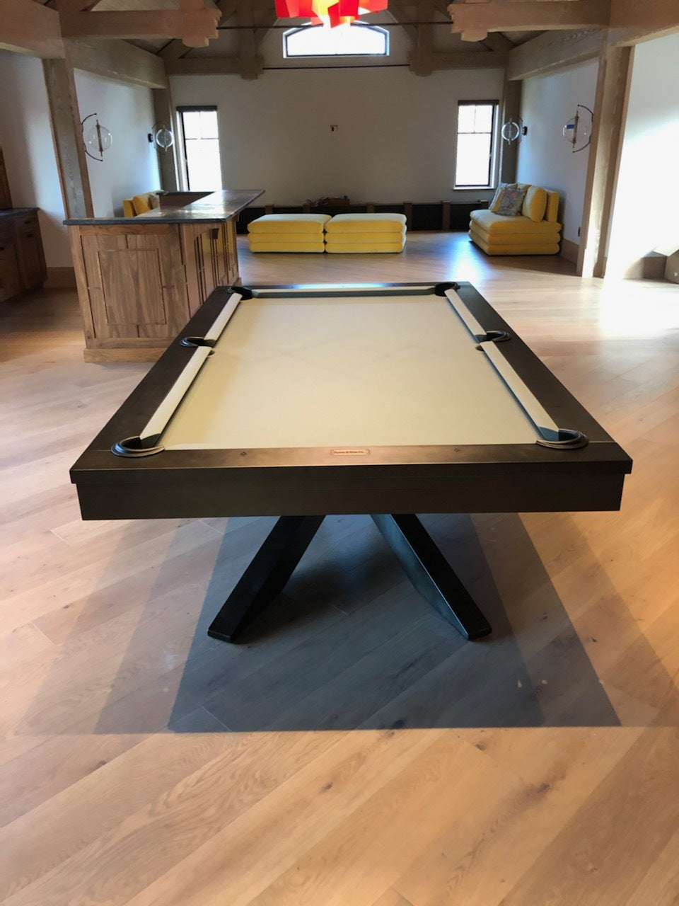 Plank & Hide Felix 8' Slate Pool Table