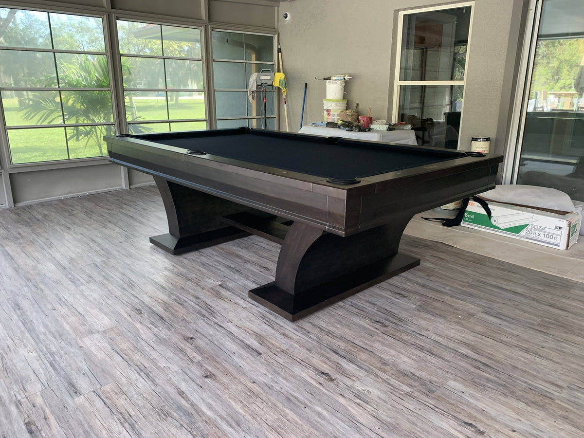 Paxton 8' Pool Table w/Premium Billiard Accessories | Installation