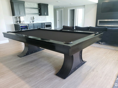 Xane 8' Steel Pool Table | White Glove Delivery USA